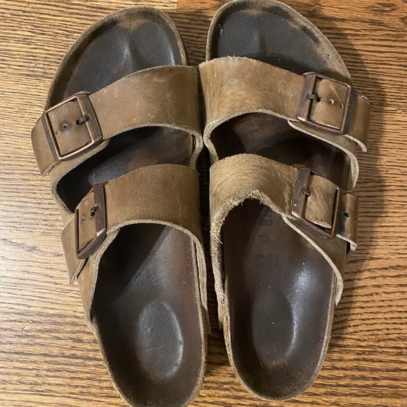 Birkenstock Arizona Leather Sandals size 39 - Picture 1 of 3